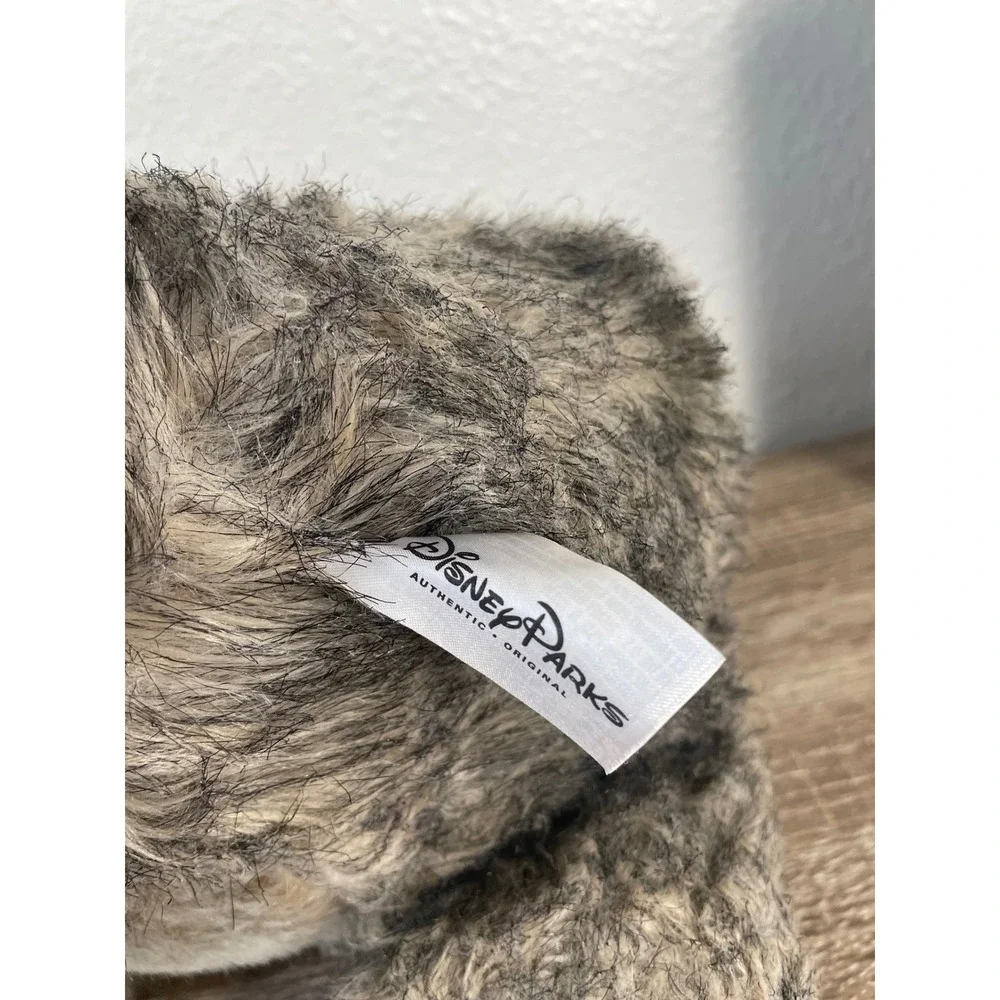 Disney Parks Jungle‎ Book Baloo Bear Plush Realistic Brown Grey Toy Kids 11 in